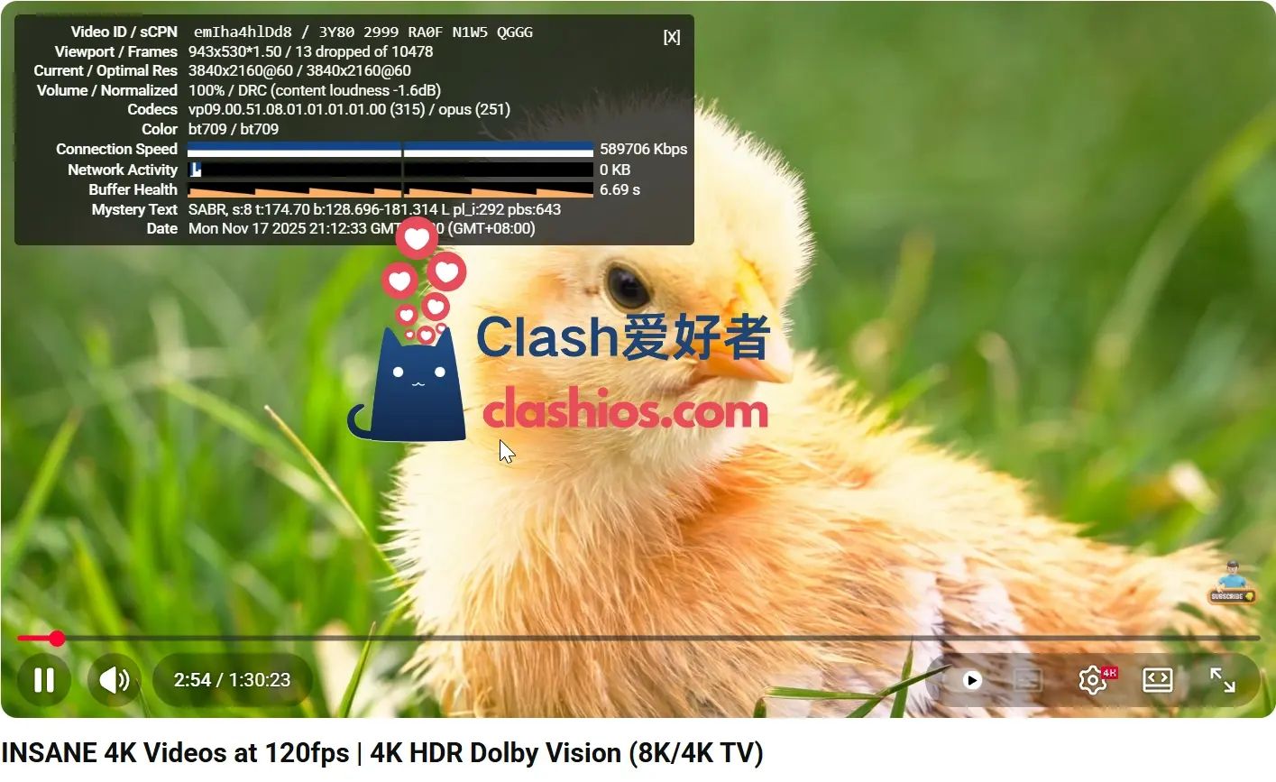 LinkCube 机场 Youtube 4K 播放测试 LinkCube 机场 Youtube 4K 播放测试